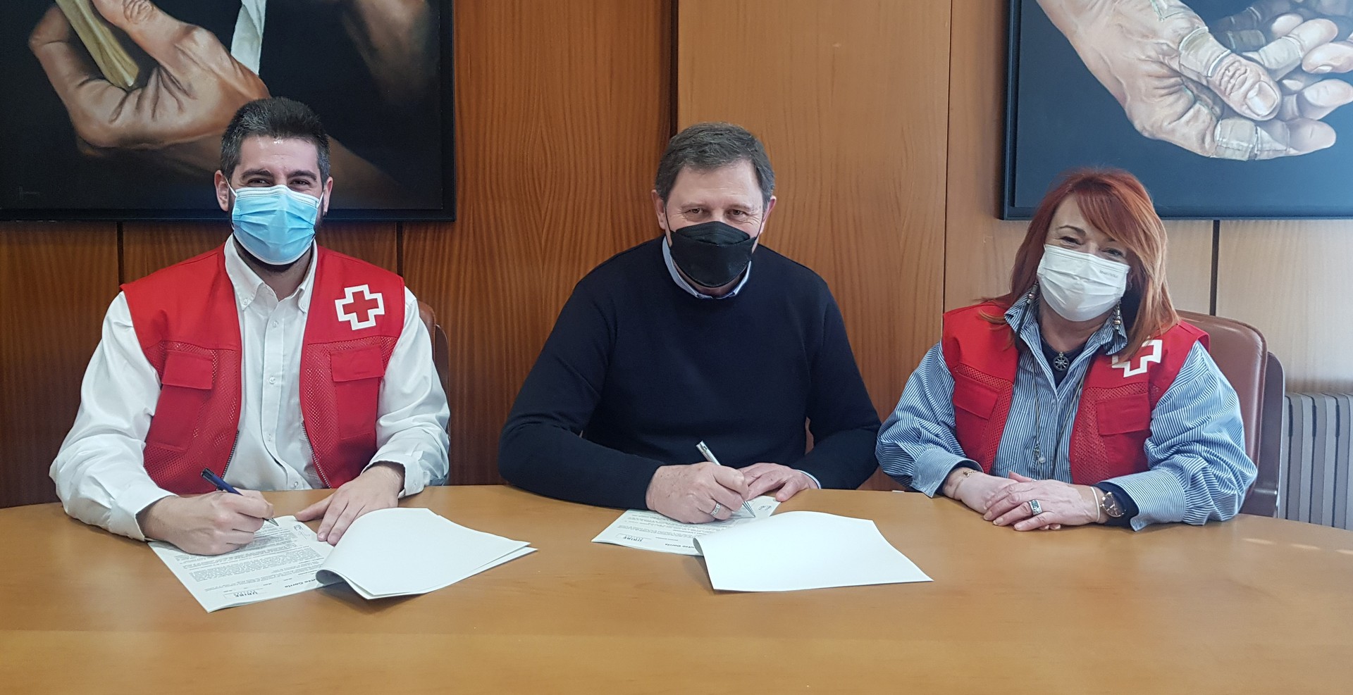 Mankomunitateak eta Gurutze Gorriak hitzarmena berriztu dute