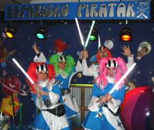 "Espazioko piratak" antzezlana, Altzagan