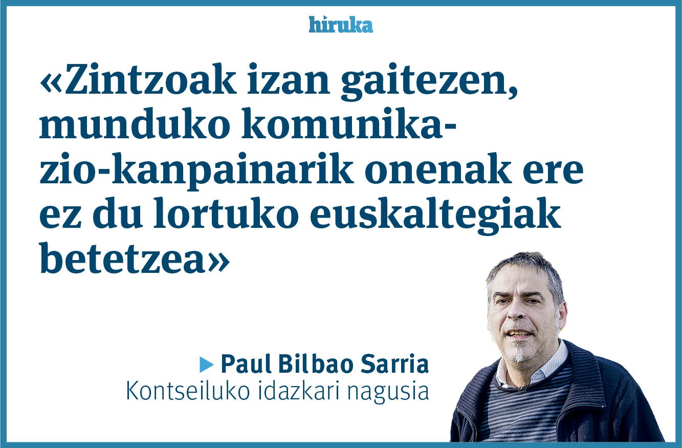 Euskaltegiak bete