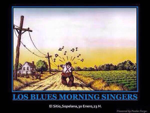 Los Blues Morning Singer kontzertuan