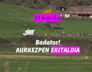 24. Korrikaren aurkezpena zuzenean