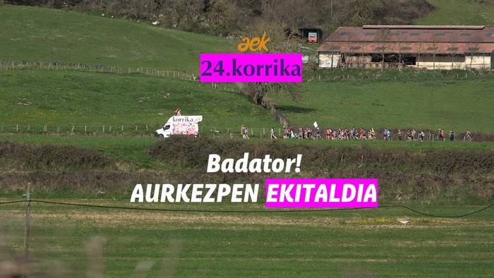 24. Korrikaren aurkezpena zuzenean