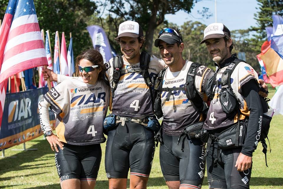 Getxoztar bi Munduko Raid Txapelketako podiumean