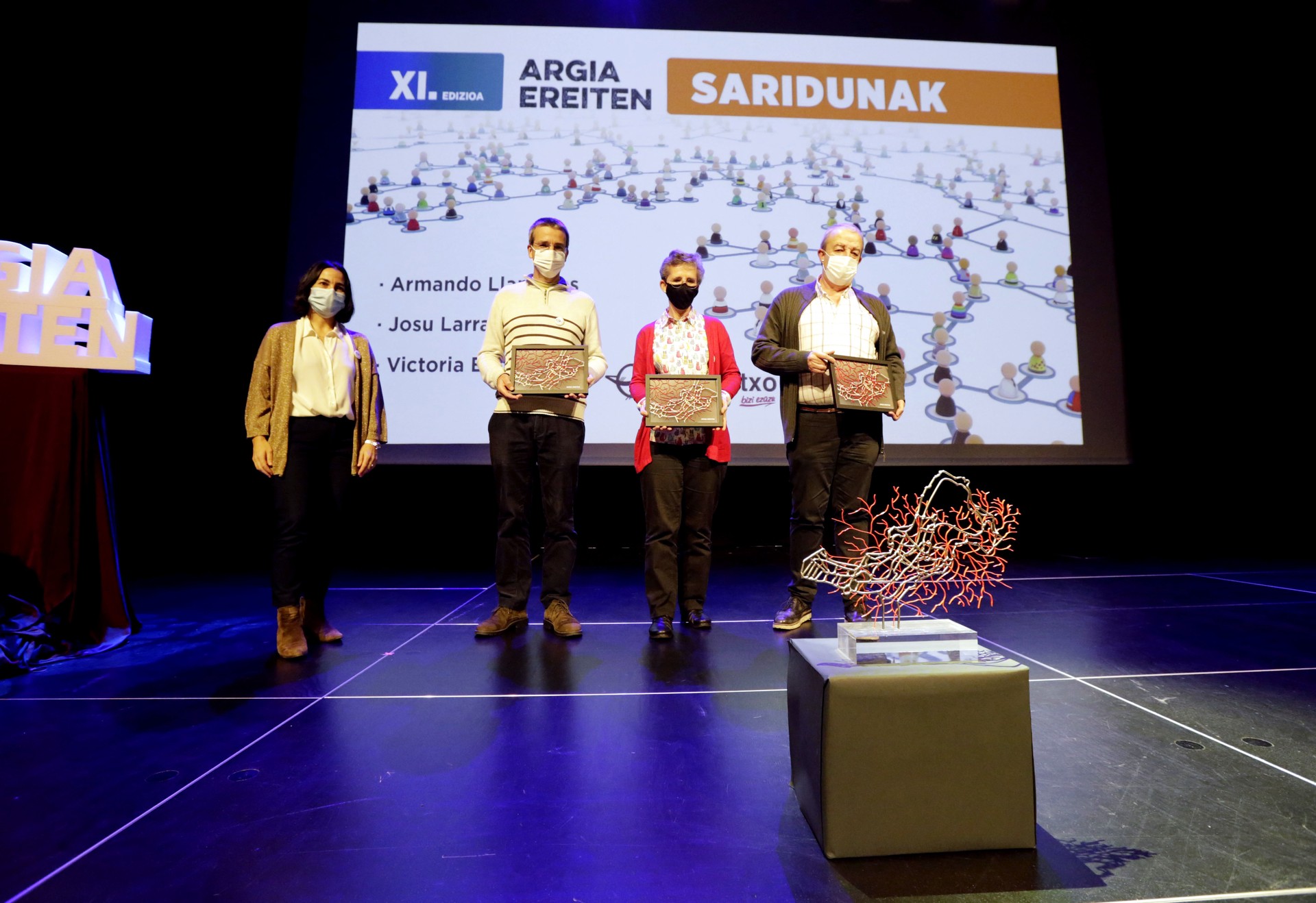 Udalerriko toponimia ezagutarazteko lana saritu du aurten Argia Ereiten Euskara Sariak