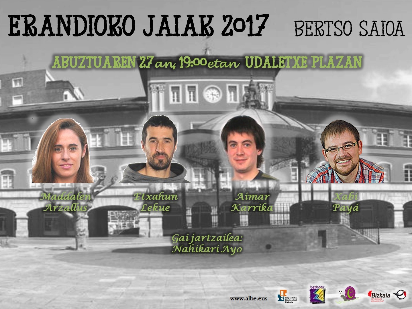 Udako azken bertso saioa Erandion!