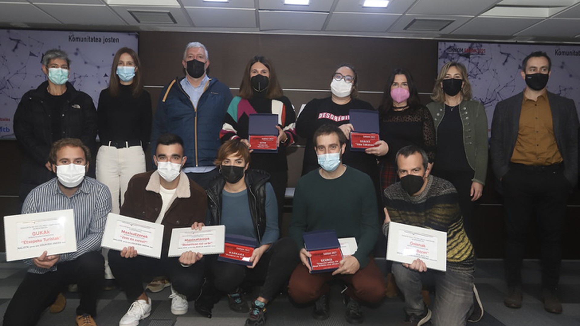Guaixe, Geuria, GiTB eta Karkara garaile 2021eko TOKIKOM Sarietan