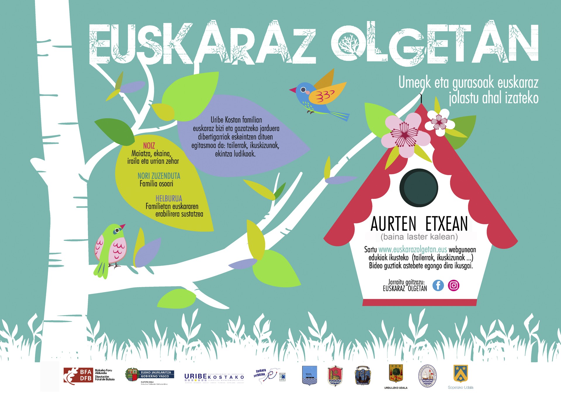 Modu birtualean hasiko da Euskaraz Olgetan programa