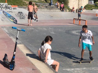 Getxoko skaterrek La Kantera eta Areetako parkeen erabilera mugatzeko eskatu diote Udalari