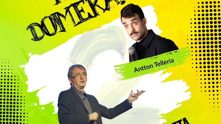 Antton Telleria eta Kike Amonarriz elkarrekin izango dira VI. Eureka Domeka! emanaldian