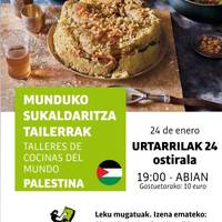 Munduko Sukaldaritza Tailerra: Palestina