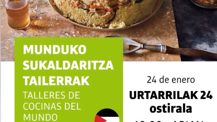 Munduko Sukaldaritza Tailerra: Palestina