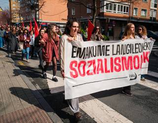 Indarkeria matxistaren aurrean antolatu beharra daukagu