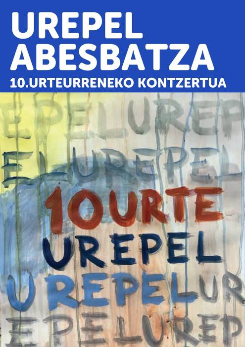 Urepel Abesbatzaren 10. urteurreneko kontzertua