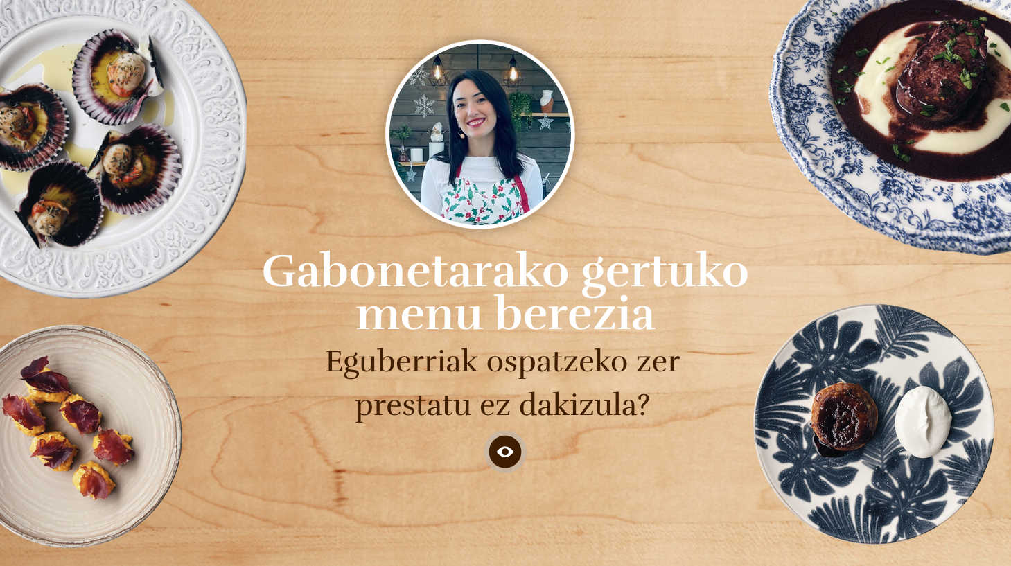 Eguberriak ospatzeko zer prestatu ez dakizula?