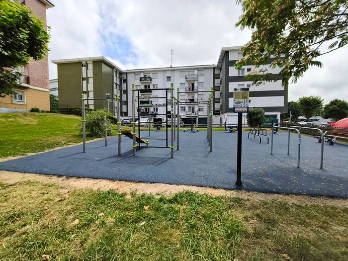 Gorlizen aire zabaleko kirolgune berria zabaldu dute Ondarganan