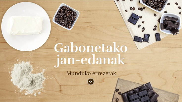 Gabonetako jan-edana, munduan zehar