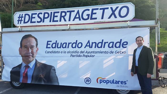 Lan publikoak egiteko hainbat proposamen berreskuratu ditu Eduardo Andrade PPren alkategaiak