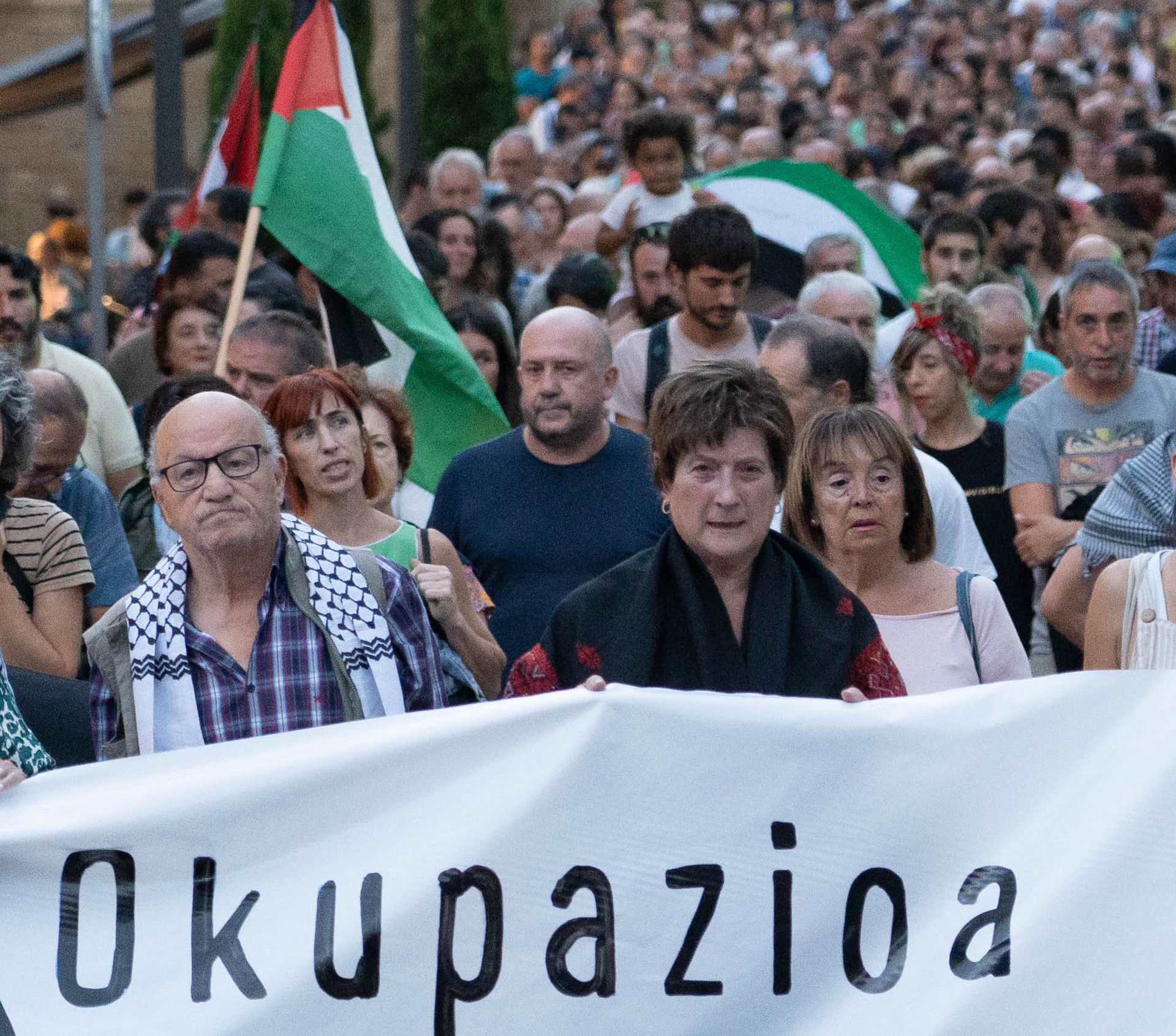 Rosa Temiño Perez: "Herri palestinarraren aurkako genozidioa egiten ari da Israel Gazan"