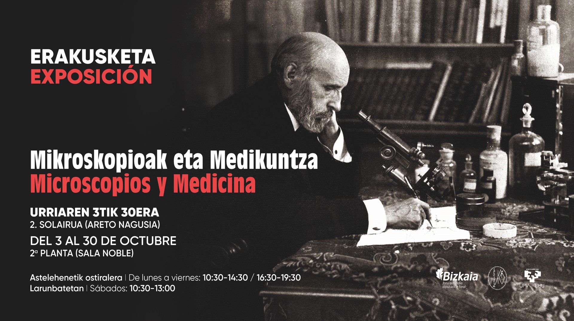 Erakusketa: Mikroskopioak eta Medikuntza