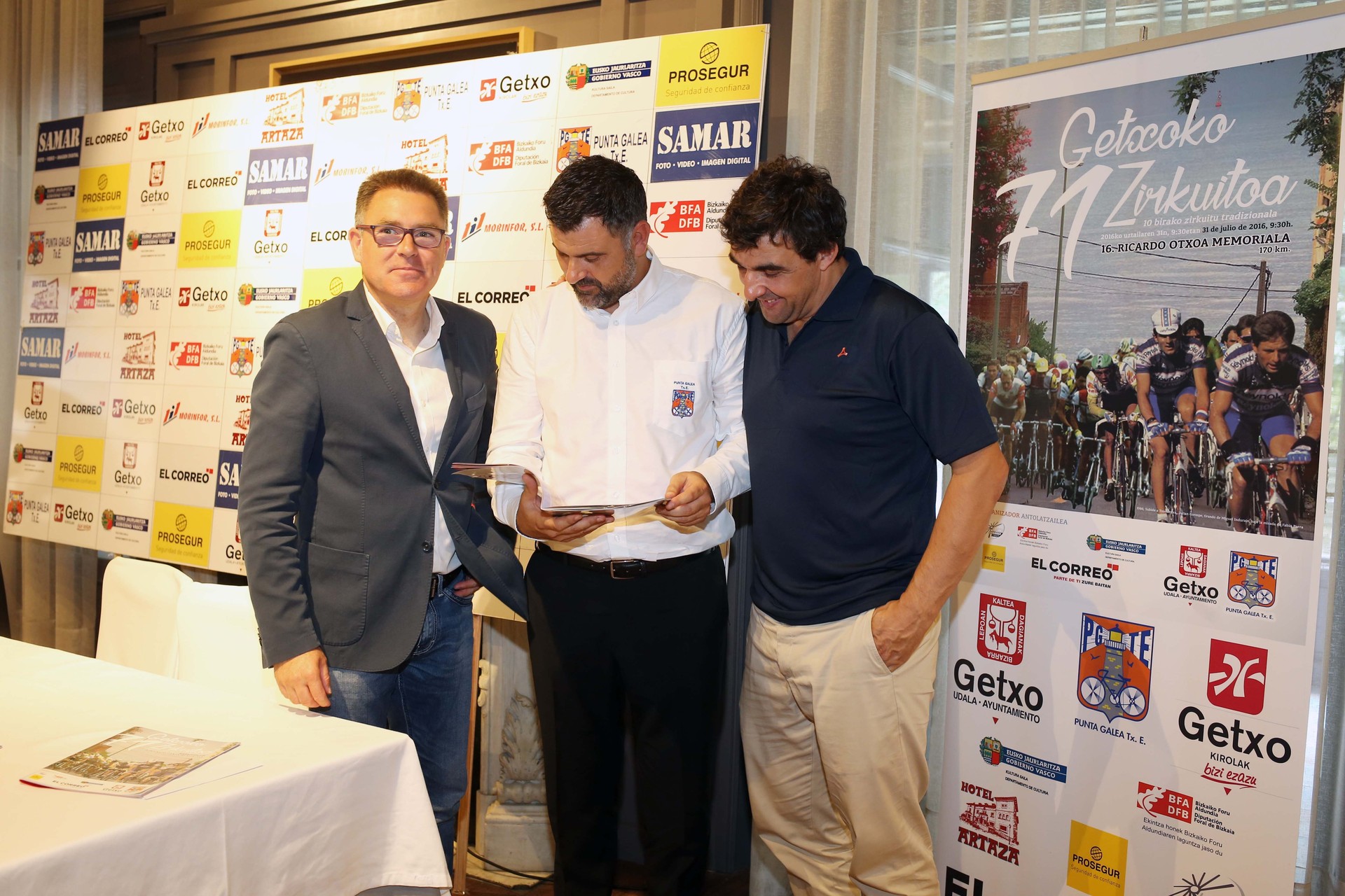 Movistar, Lampre eta Orica txirrindularitza-taldeak izango dira domekan Getxoko zirkuituan