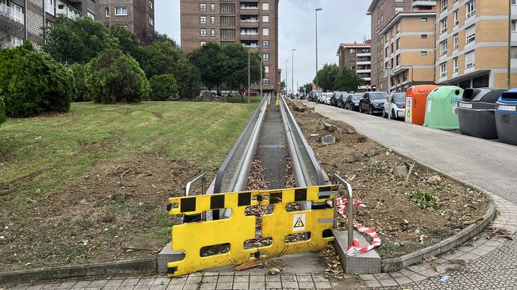 Azaroaren erdialderako amaituko dituzte Bidezabal kaleko 1. eta 2. arrapala mekanikoak berritzeko lanak