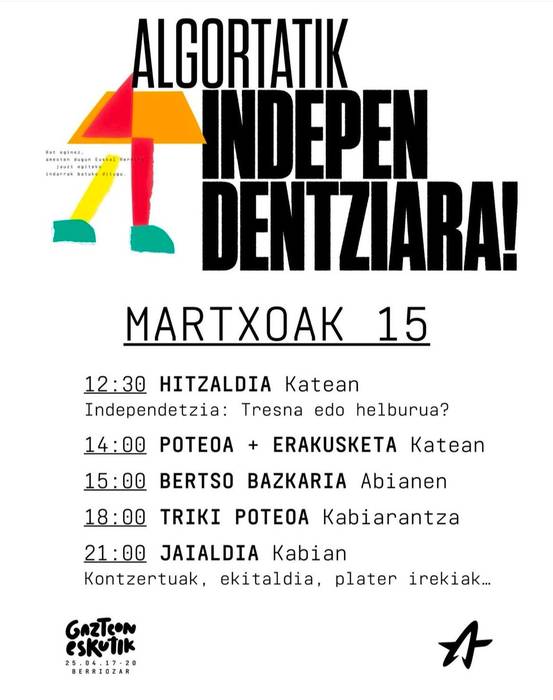 Algortatik independentziara!