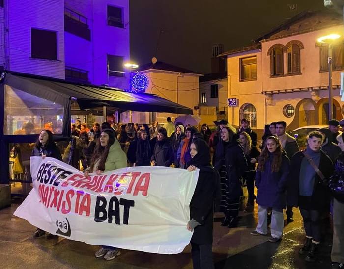 Itaiak Iruñeko erailketa matxista salatzeko mobilizazioak deitu ditu Euskal Herrian