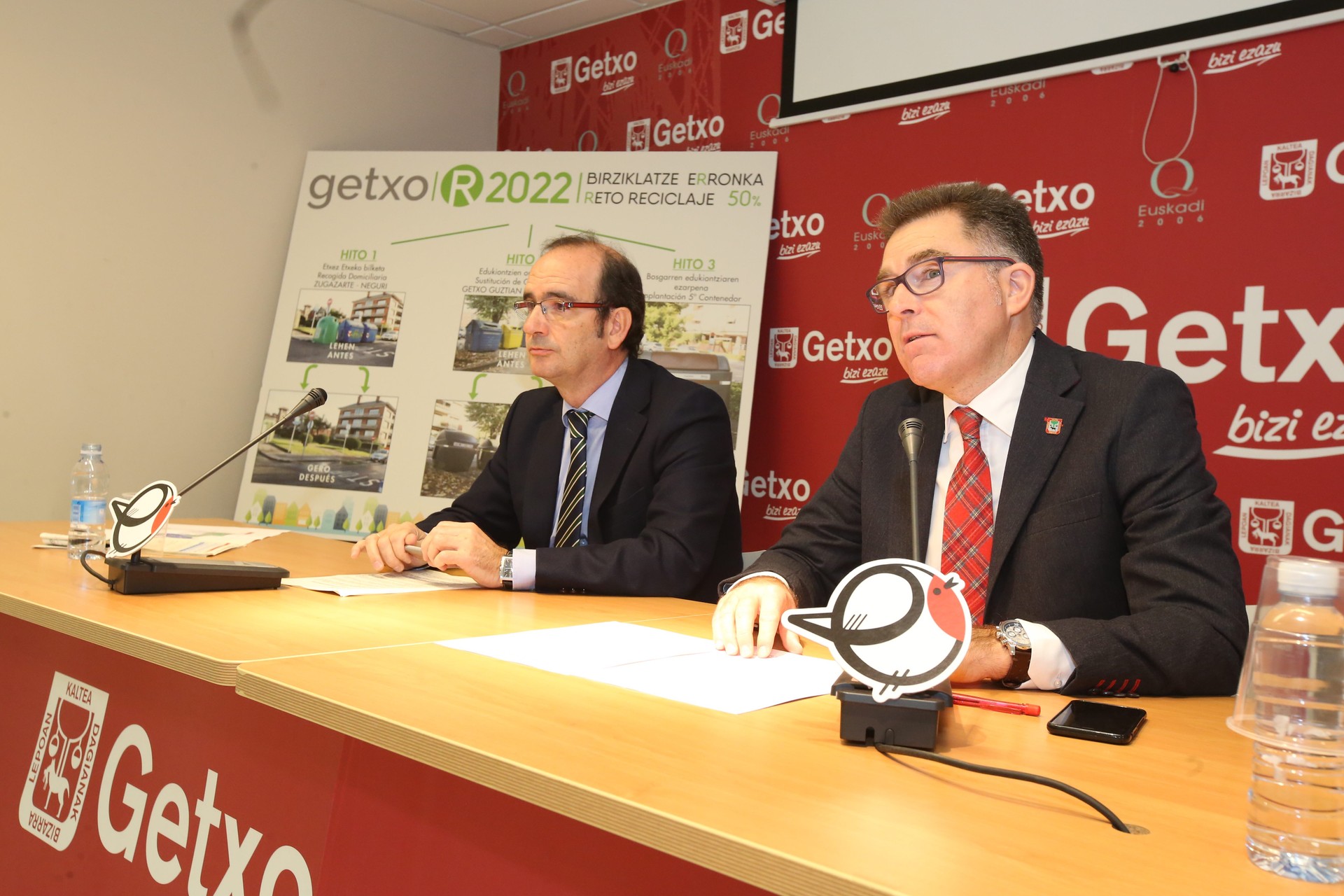 Zarama batzeko neurri berriak ipiniko dituzte Getxon