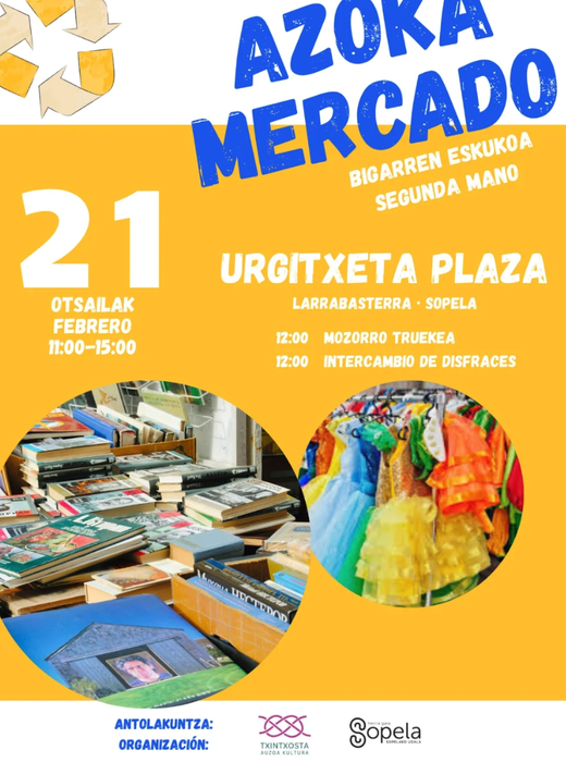 Bigarren eskuko Azoka Sopelan