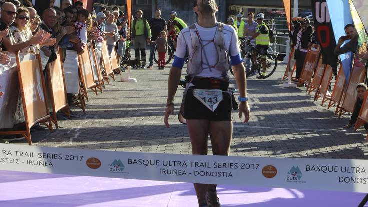 Jon Erdaide nagusitu da, Basque Ultra Trail Serieseko Donostia-Bilbo etapan