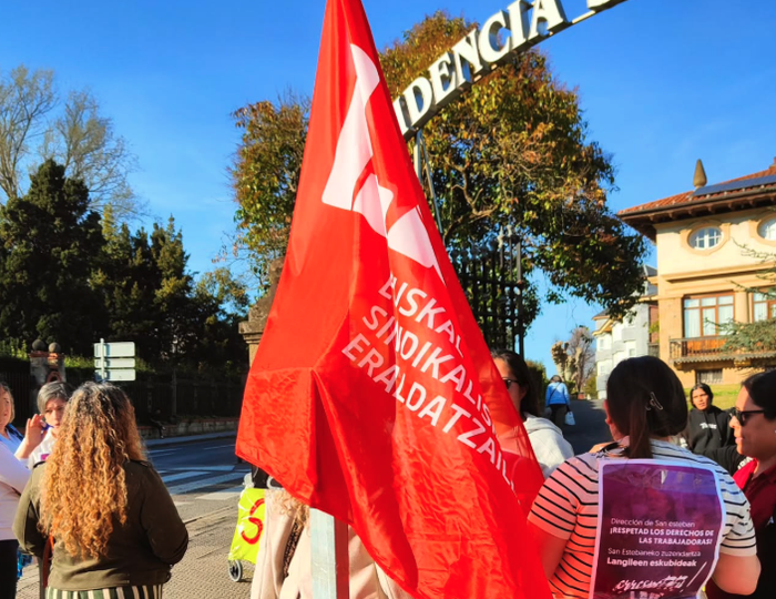 Lan-esplotazioa eta zainketa-eskasia salatu ditu LABek Getxoko San Esteban egoitzan