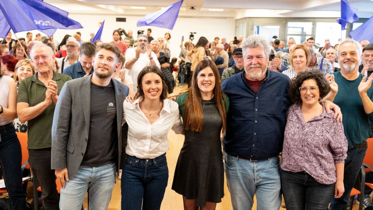 Elkarrekin Podemosek bihar eta hurrengo astelehenean egingo ditu hauteskundeetarako aurkezpen ekitaldiak Uribe Kostan