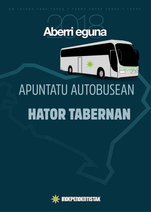 Aberri Egunera joateko autobusa antolatuko da Uribe Kostan