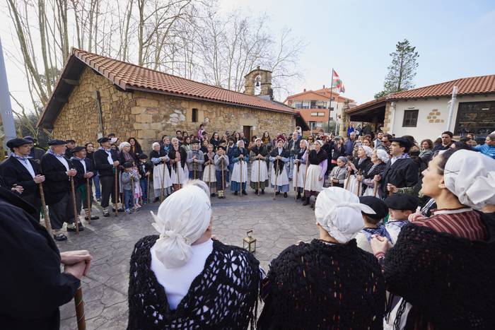 Santa Agedaren doinuek berriro hartuko dituzte Leioako kaleak