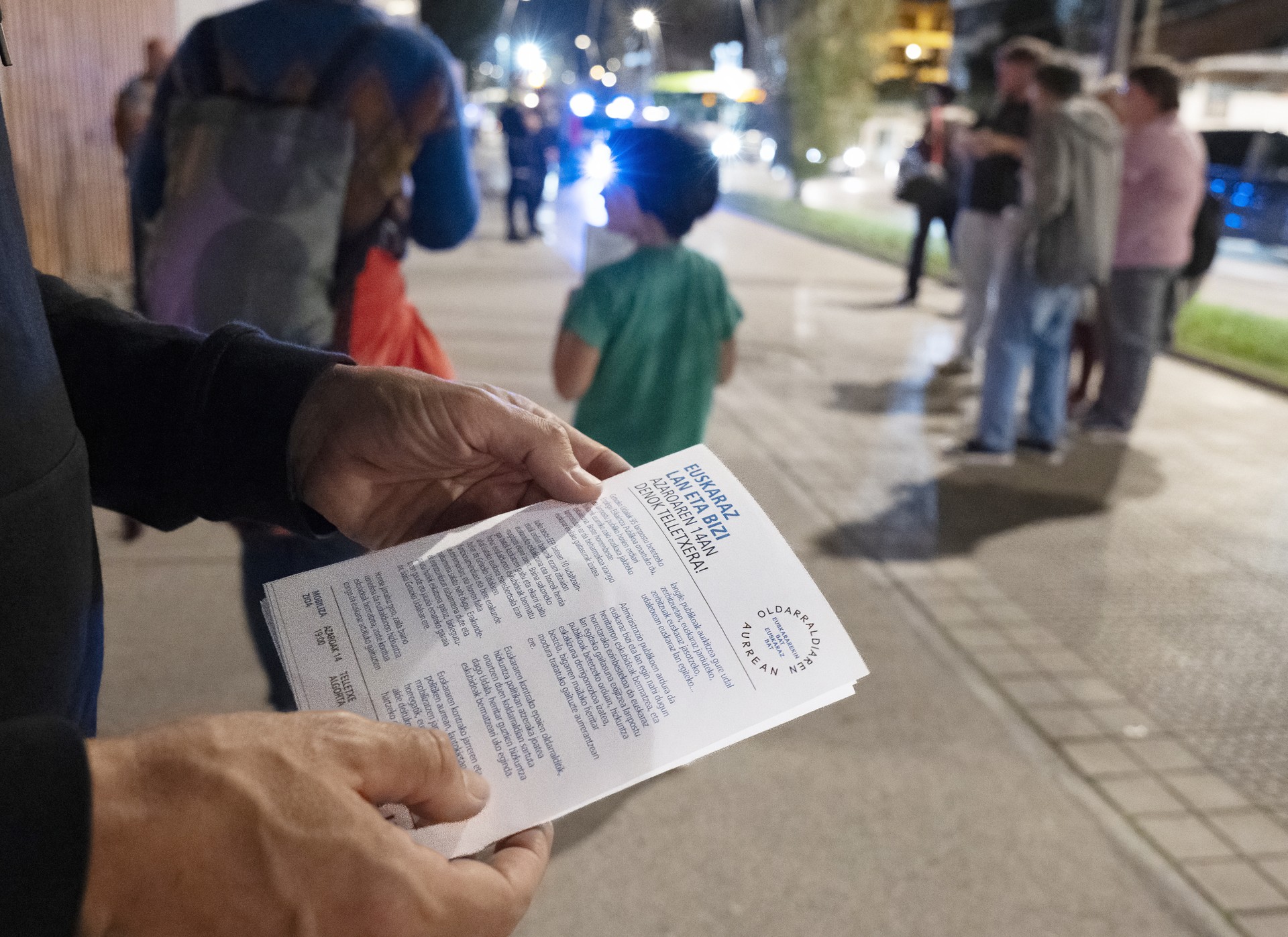 Getxoko Udala euskararen hizkuntza-eskubideak urratzen ari dela salatu dute udalerriko hainbat elkartek eta sindikatuk