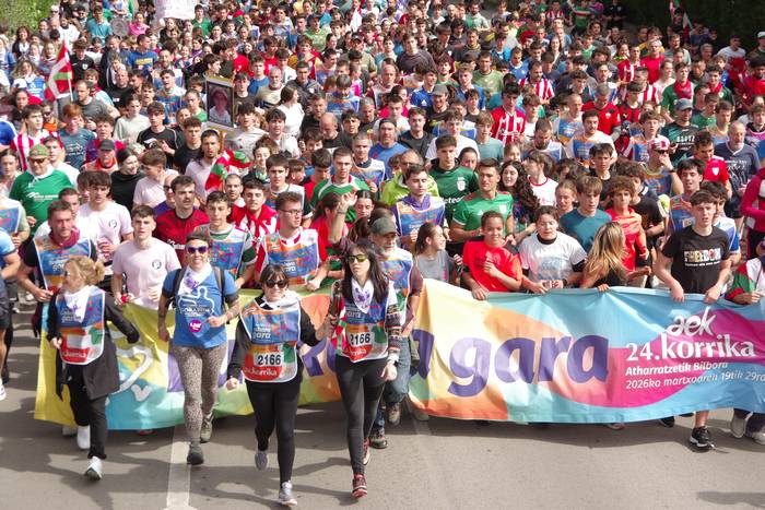 Euskararen aldeko erauntsi geldiezina izan da Uribe Kostan