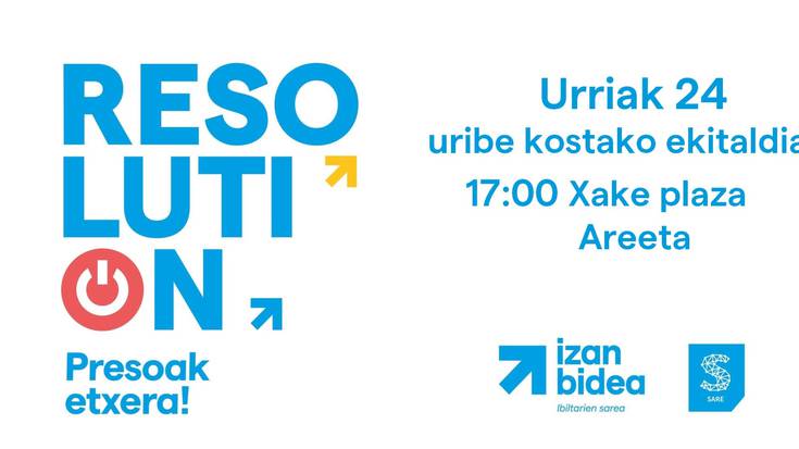Urriak 24 Uribe Kostako Sareren ekitaldia