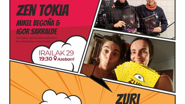 Euskal Komikiaren Eguna: Maite Mentxaka eta Garazi Basterretxea