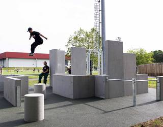 Getxo Kirolakek parkour zirkuitu berria inauguratu du Faduran