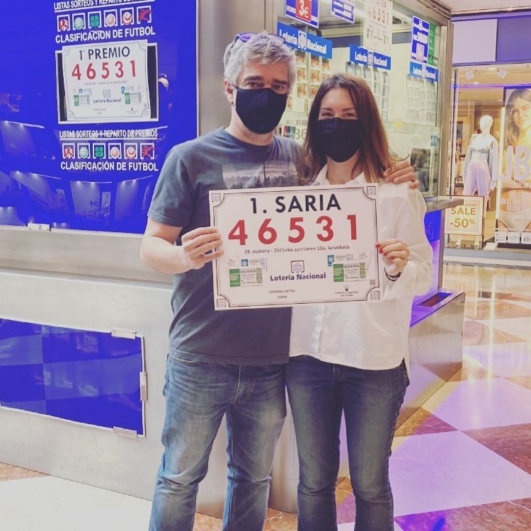 Euromiloiak zozketako sariak 113 milioi euro utzi ditu Leioan