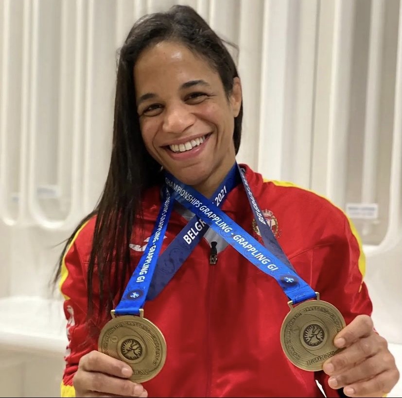 Naiomi Matthews, munduko txapeldun bikoitza Serbian