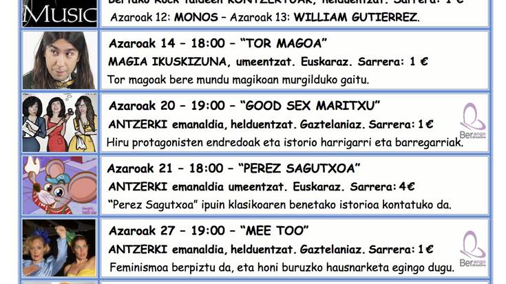 Ipuin kontalaria: "Meri, Mari eta Lari"