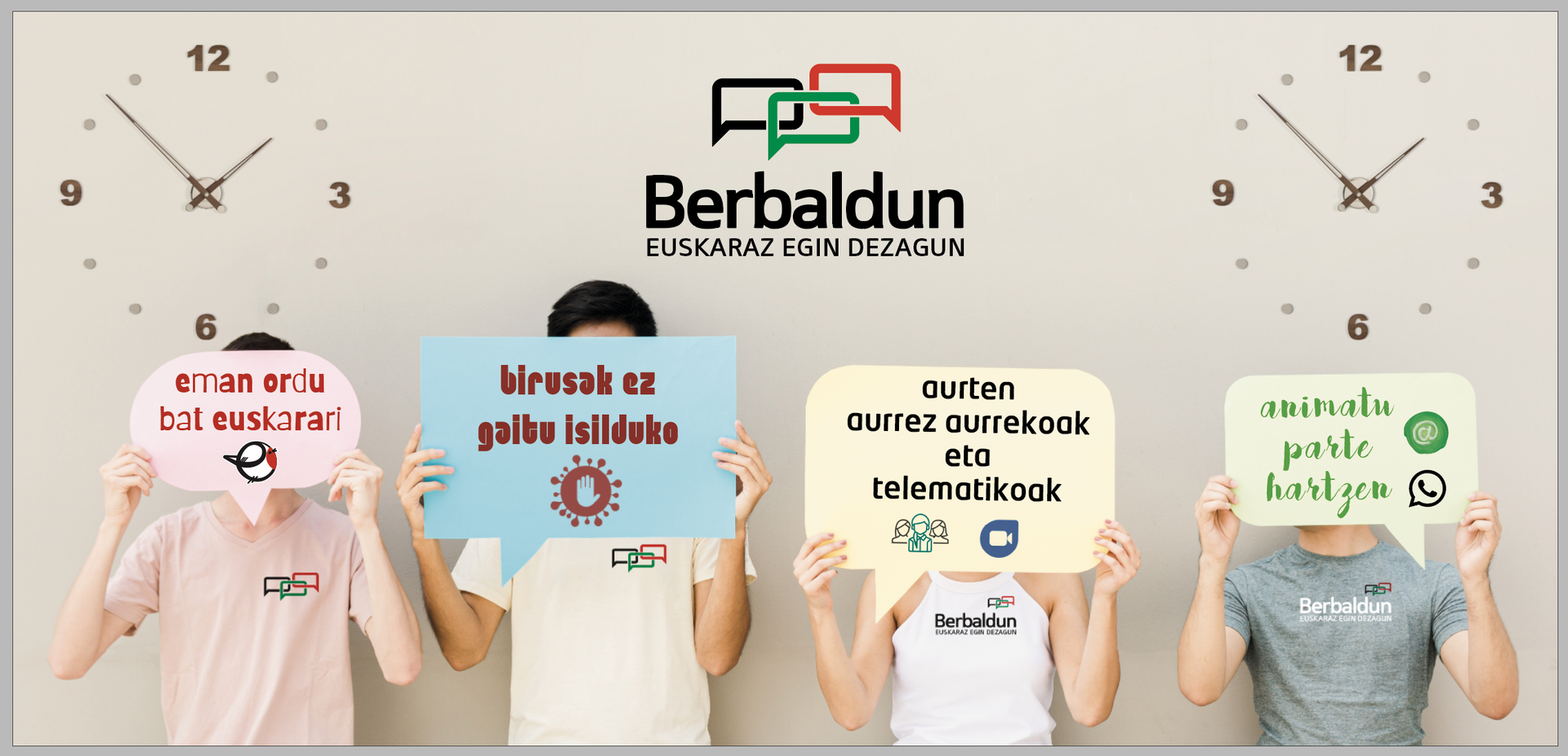 Aurrez aurreko taldeak eta telematikoak antolatuko ditu aurten Berbaldun egitasmoak