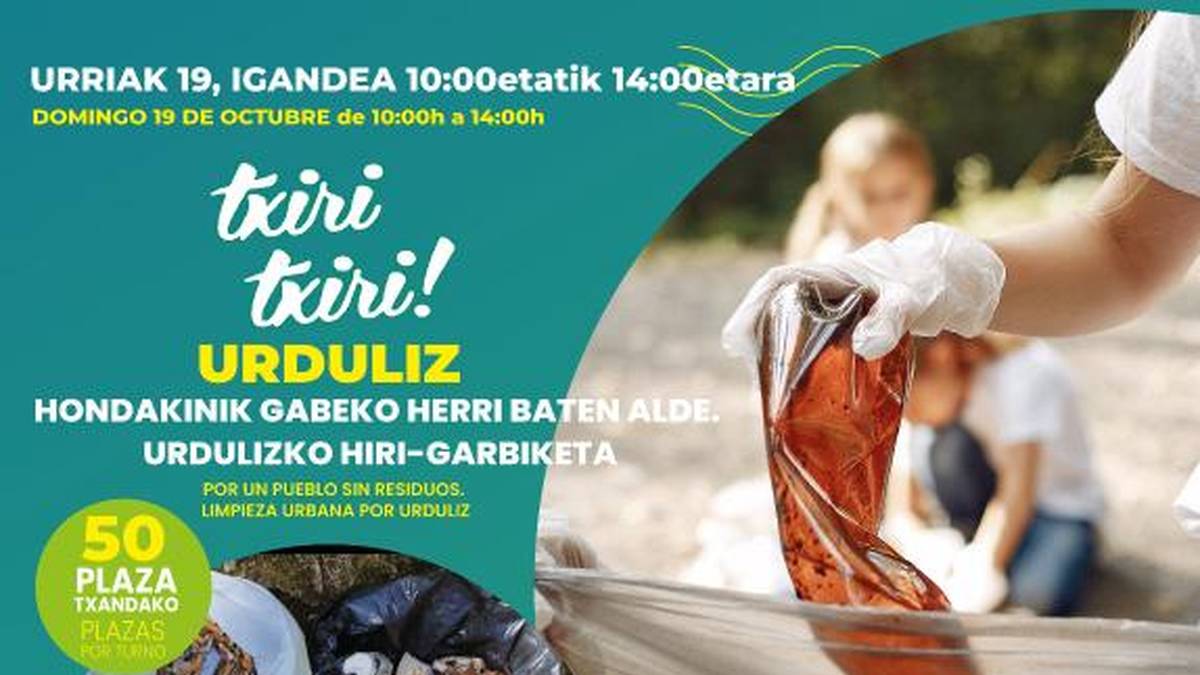 Urduliz “Hondakinik gabeko herri baten alde” doako ibilbide gidatua egingo dute hilaren 19an