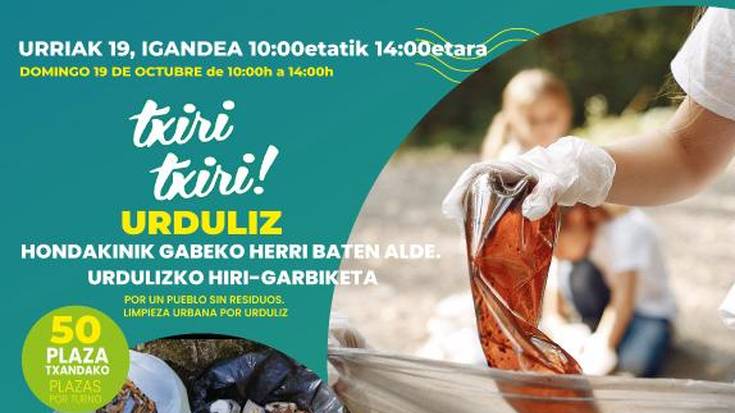 Urduliz “Hondakinik gabeko herri baten alde” doako ibilbide gidatua egingo dute hilaren 19an