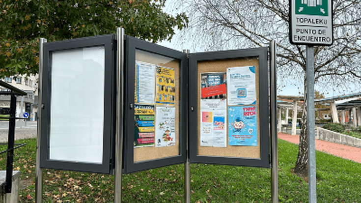 Informazio-panel berriak jarri dituzte Urdulizen