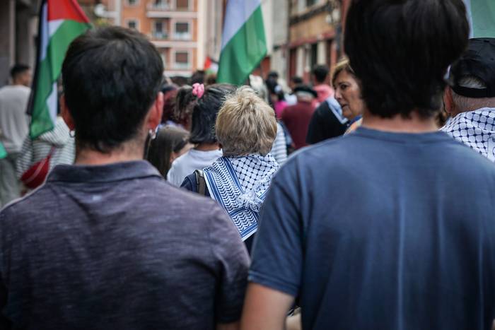 Palestinako erresistentziaren aldeko manifestaziora joateko autobusa antolatu dute Uribe Kostan