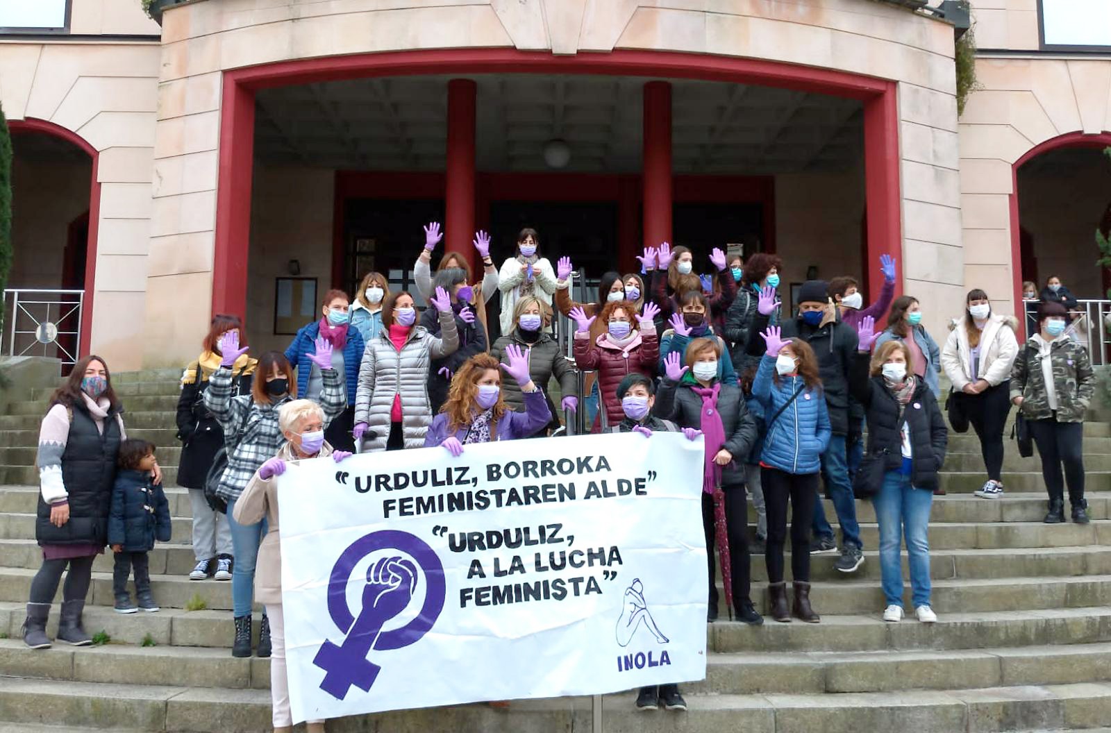 Borroka feminista aldarrikatu dute Urdulizen