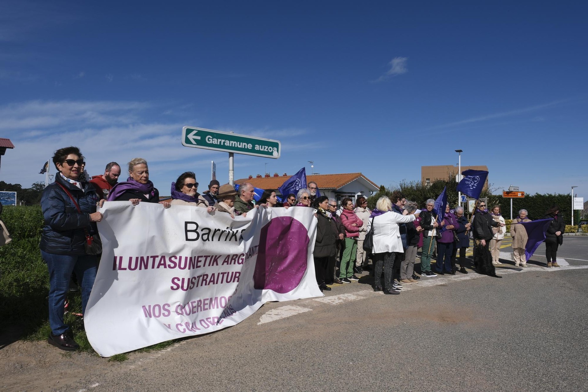 Indarkeria matxistaren aurkako borroka aldarrikatuko du Barrikak