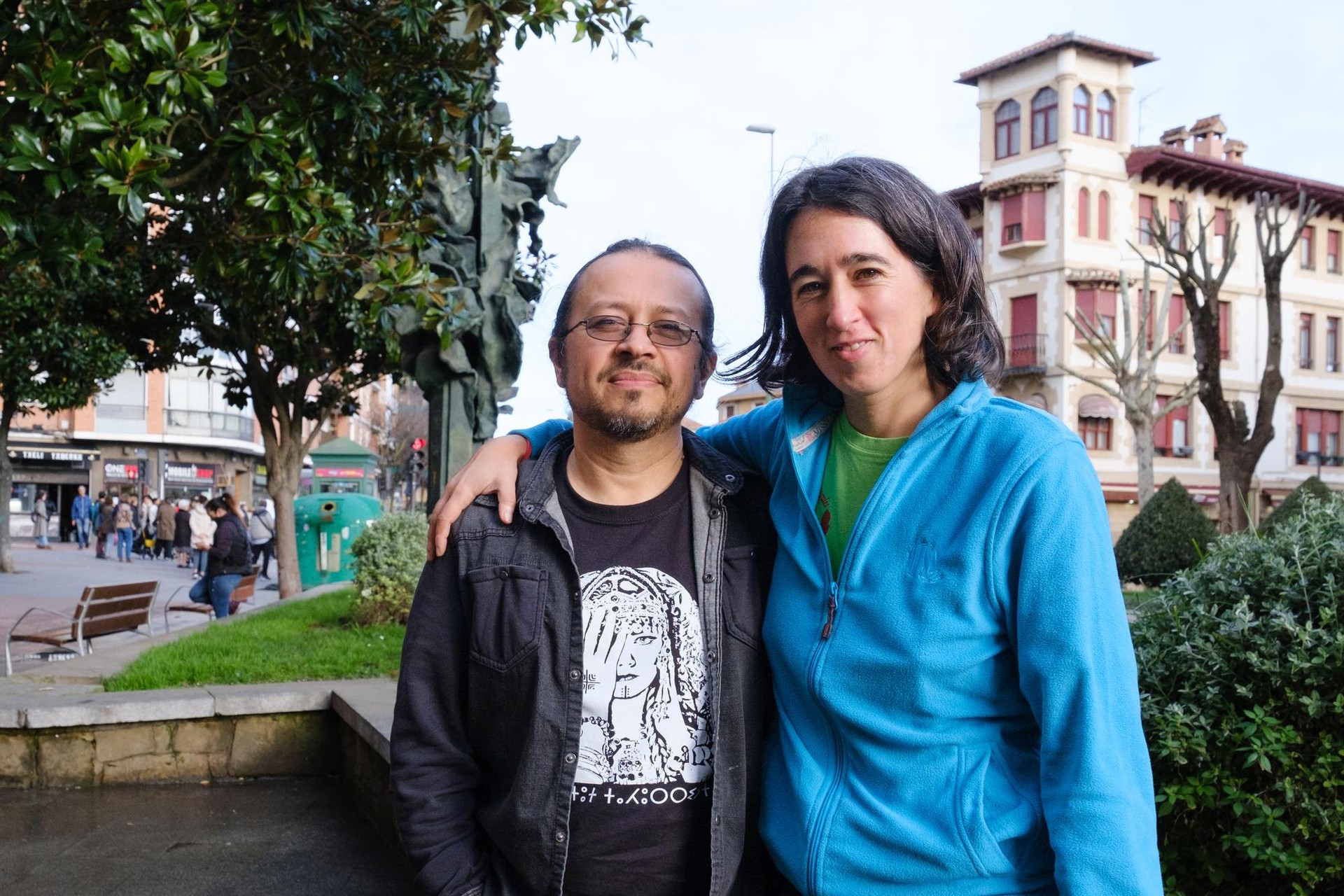 Christian Rodriguez eta Ruth De la Hera: "Bizikidetza eta elkar ezagutzea da gure gakoa"